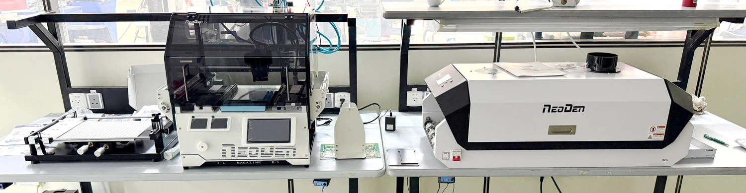 NeoDen YY1 Benchtop SMT Prototype Line with FP2636 Printer and IN6 Oven NeoDen YY1 Benchtop SMT Prototype Line with FP2636 Printer and IN6 Oven